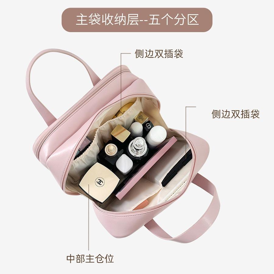 2025 New Large Capacity Premium Cosmetic Bag Women Portable Wash Portable Storage Bag Travel Internet Celebrity Waterproof