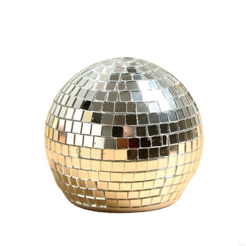 Glass Mirror Disco Ball Bottle Opener Smooth Opening Beer Cap for Weddings Party HX6C