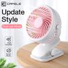 Rechargeable Mini Desktop USB Cooling Fan Cooler Summer Air Cooling 3-Speed Clip style Desk Fan