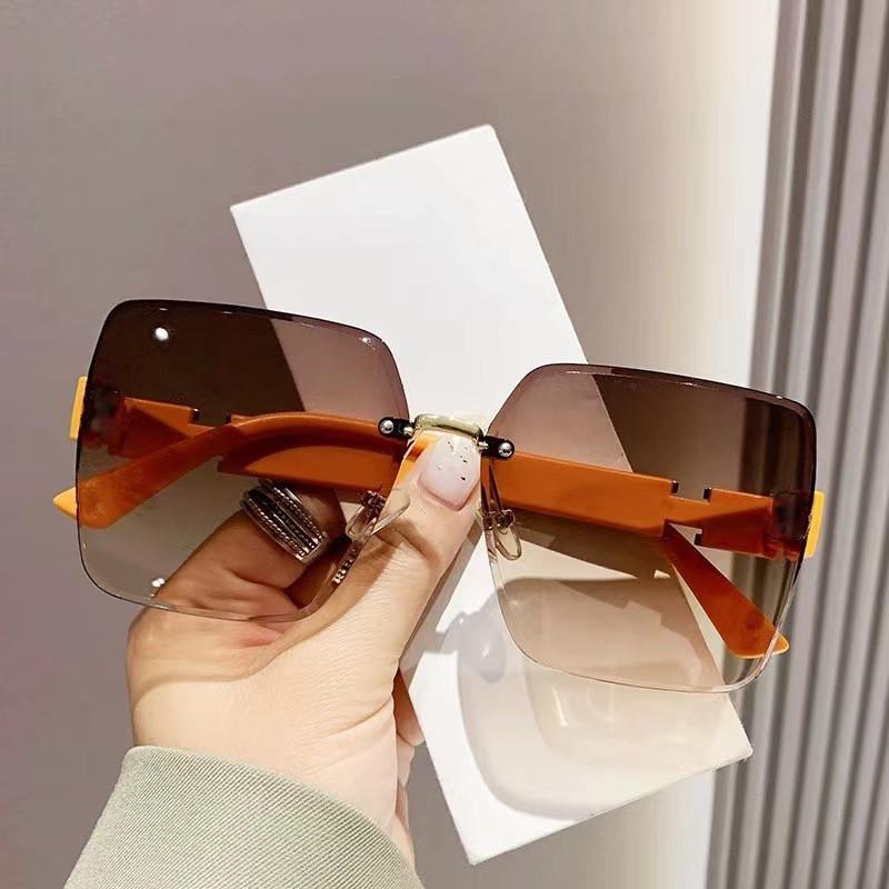 2024 Women's Designer UV Protection Sunglasses: High-End, Large Face Slimming, Summer Fashion