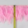 Turkey Feather Cloth Edge Diy Car Doll Decorative Material Fire Lace Dress Skirt 1M/Bag