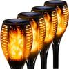 Large Torch Flame Xxl Led Solar Lamp For Garden Fire 80Cm
