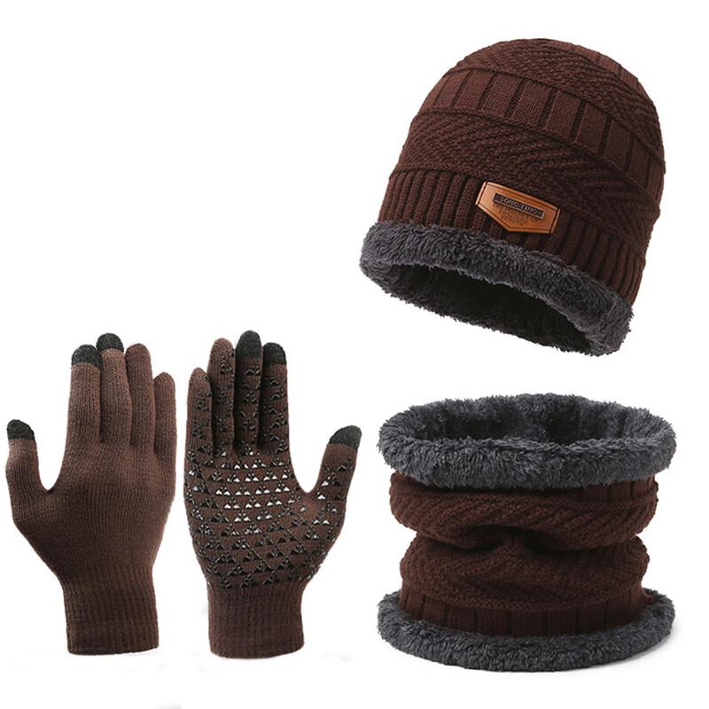 Men's Winter Warm Hat & Accessory Sets
