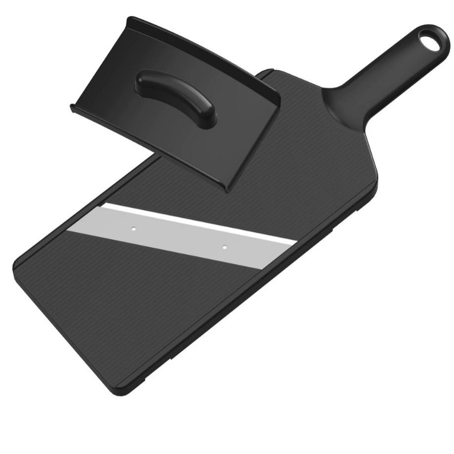 

Large Stainless Steel Vegetable Slicer, Chopper , Manual Portable Blades for Cabbage, Onion, Potato, Carrot , Thin, Fluffy Green Smoothie