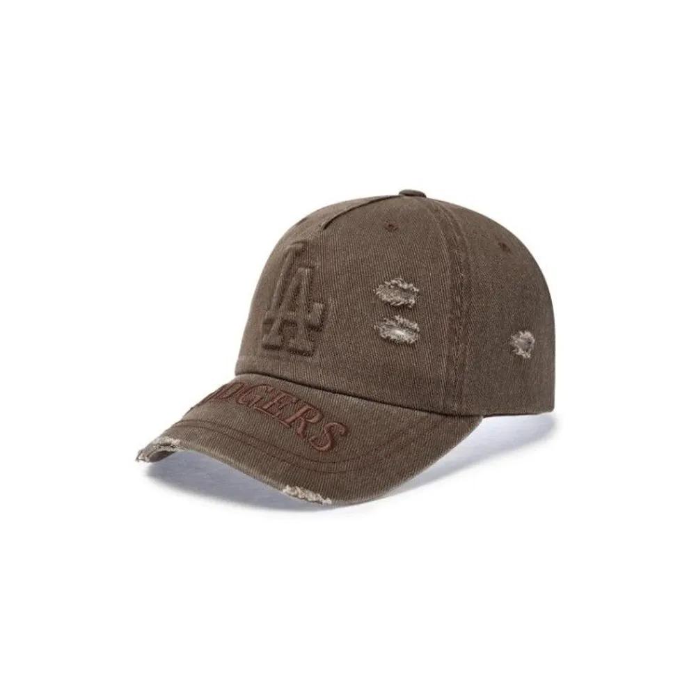 Unisex Vintage Embossed Damaged Unstructured Ball Cap [3ACPV295N-07BRS] FREE