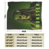 Super Warm Blanket Picnic Monster The Ed Gein Story Throw Blanket  Flannel Bedspread For Living Room Pattern Sofa Bed Cover