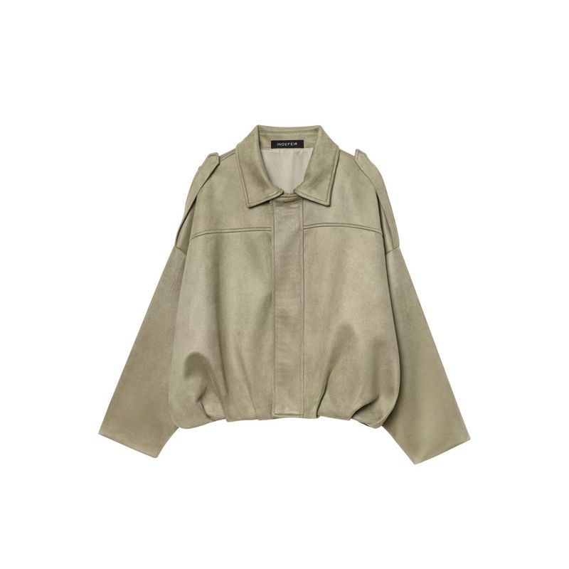 Za Export New Arrival Women's Clothing ZR Fashion Style Fashionable Temperamental All-Match Casual Loose-Fitting Slimming Coat 4344155