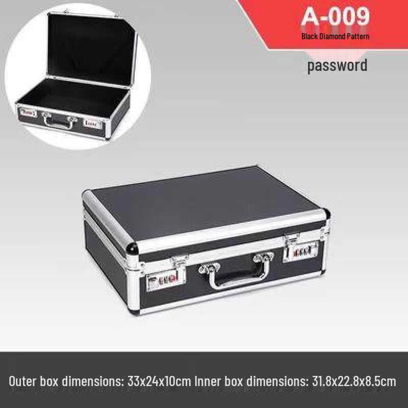 

Jun Ding Ying A009 Portable Aluminum Alloy Toolbox with Password Lock