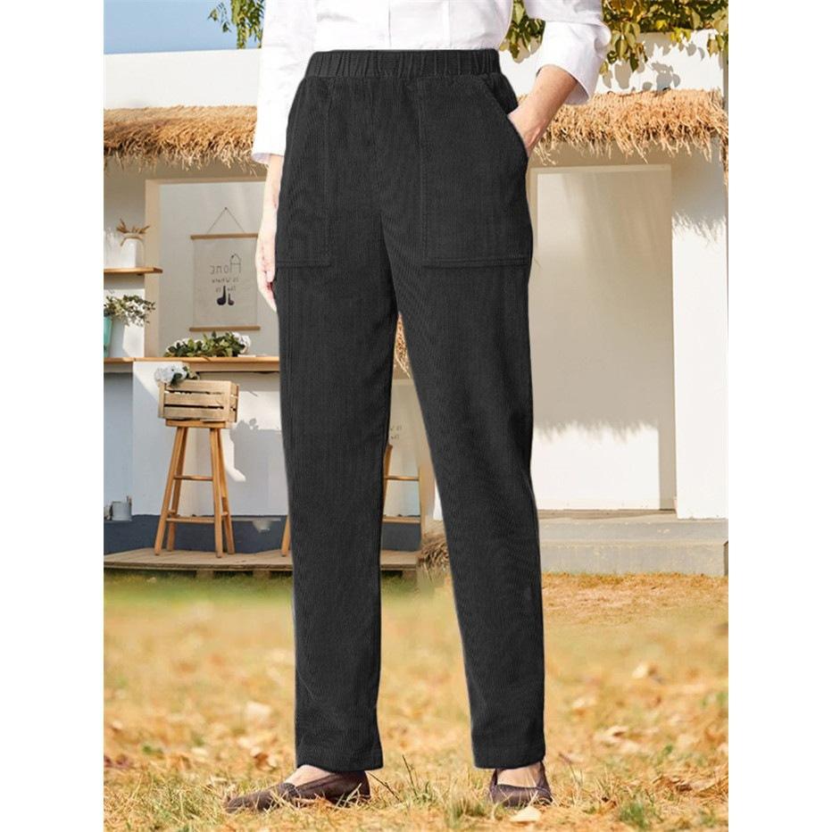 Women's Straight Leg Casual Pants In Multiple Colors