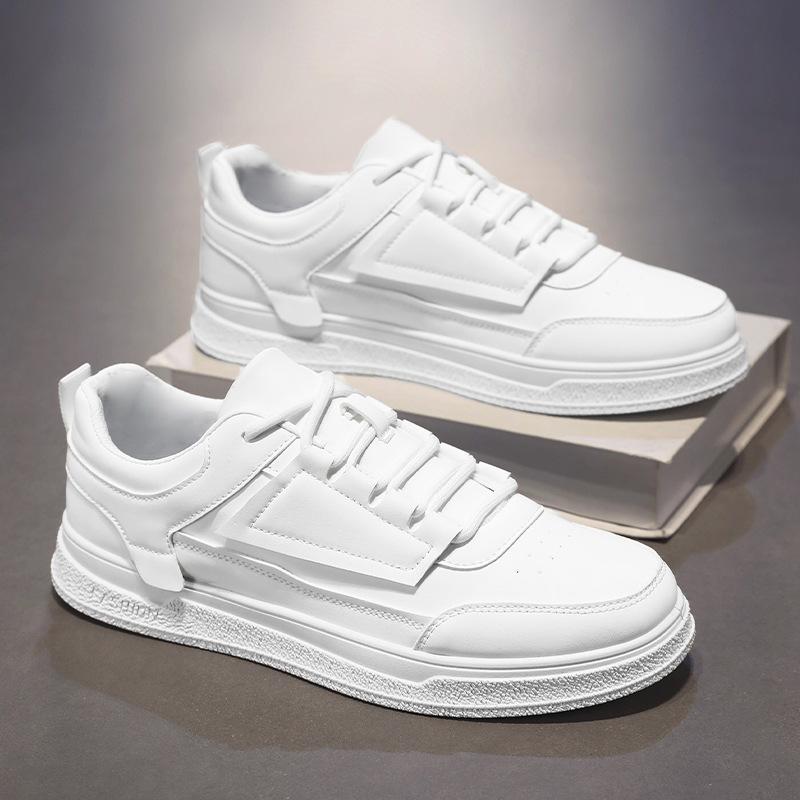 

Модные весенние мужские маленькие белые туфли корейская версия тренд универсальные мужские повседневные кроссовки обувь на плоской подошве студенческие кеды zapatillas 46