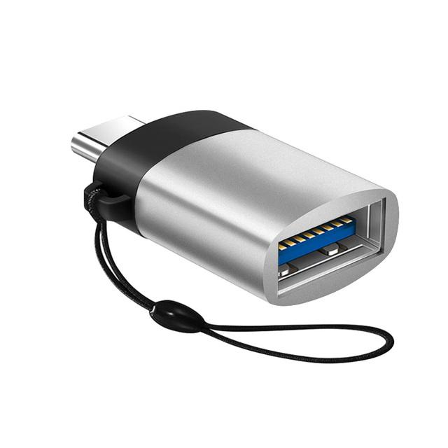 USB 3.0 Typ-C OTG Adapter Typ C USB C Stecker Auf USB Buchse Konverter Für Macbook Xiaomi Samsung S20 Huawei USBC OTG Stecker