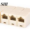 5 Stücke LAN Ethernet Netzwerk RJ45 Splitter Stecker Adapter Kabel Verlängerung Stecker
