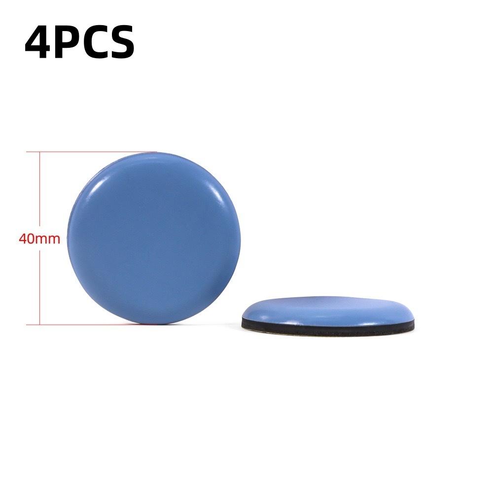 4Pcs Anti-abrasion Furniture Leg Slider Pads Self-Adhesive Floor Protector Easy Move Heavy Table Sofa Slider Mat Chair Fittings