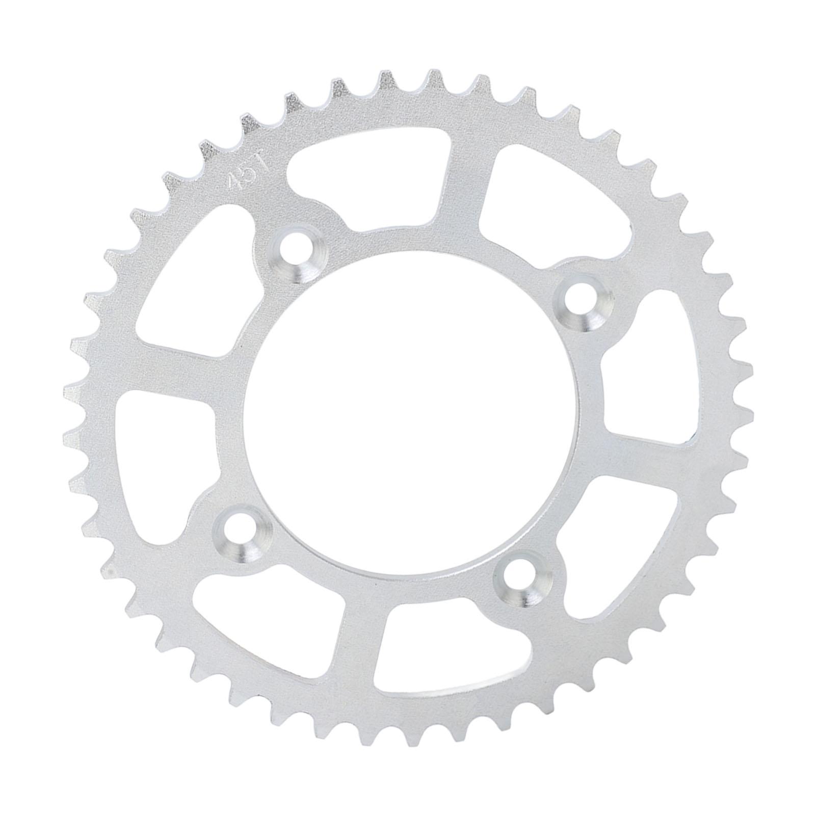 Задняя звездочка цепи 420 Стальная 45T Ведущая звездочка Аксессуар для квадроцикла мотоцикла