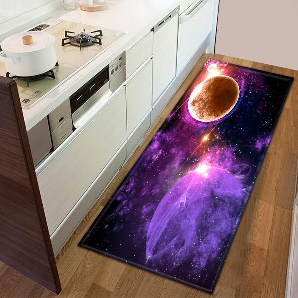 Kitchen Door Mat Bedroom Carpet Non-slip Floor Balcony Corridor Long Carpet Bedside Living Room Floor Mat