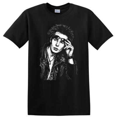 T-shirt Portrait Punk Sid Vicious Légendes du Rock Sex Pistols