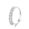 New Design Fashion Pink Silver Color Aesthetic Promise Ring for Women Party Gift Jewelry Wholesale R4324a