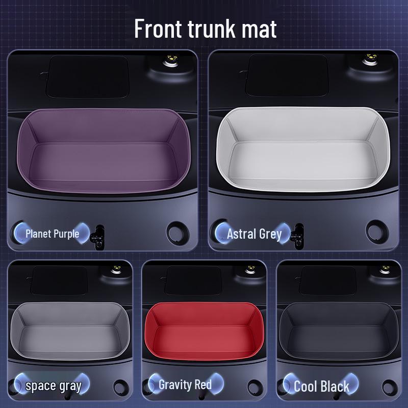 XPeng P7 2025 Trunk Mat - Full Coverage Tail Box Mat for Car Interior Accessories