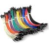 100 Piezas Kit Electrónico DIY Protoboard Cable Dupont Para Arduino 20cm 2.54mm Línea Macho Hembra Cable Puente Dupont Conector 1P