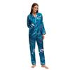 Homewear Simulation Seidenpyjama Damen Pyjama Anzug Große Größe Freizeit Homewear