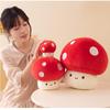 Cute Mushroom Plush Pillow, Cartoon Spotted Mushroom Stuffed Doll, Soft Sleep Toy Sofa Decor Cushion Multi-Color
