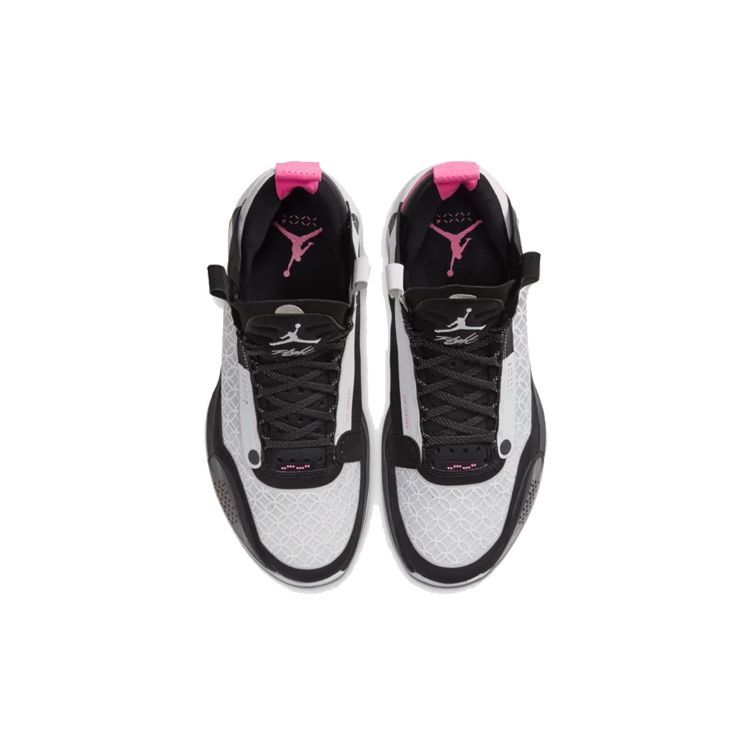 Air Jordan 34 PF Chinese New Year Unisex Sneakers White Black Metallic-Silver BQ3381-016