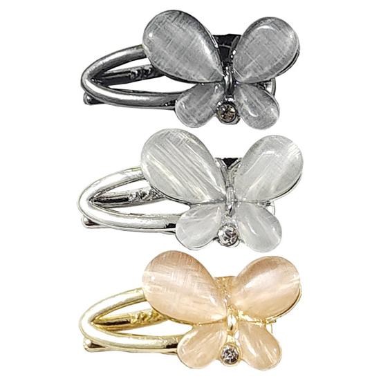 Girl Hairpin Butterfly Decor Easy To Wear Hair Clip Side Bang Hair Organizer Clip Festival Events Cosplay Hair Accessory