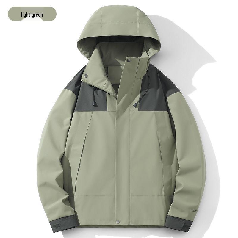 Unisex Off-Season Windproof & Waterproof Sport Jacket - Lightweight, Loose Fit, Perfect for Outdoor Activities & Mountaineering.