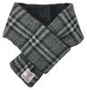 Sleeping Sheep Harris Tweed Short with Boa Insert Scarf Scarf, Padded, Unisex, Fleece-Lined, Case, Lining, (Black, White, Red, CK)
