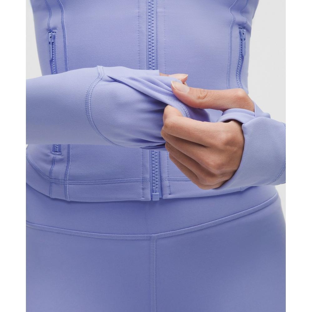 Lululemon Define Cropped Hooded Jacket  Nulu Dusty Lilac