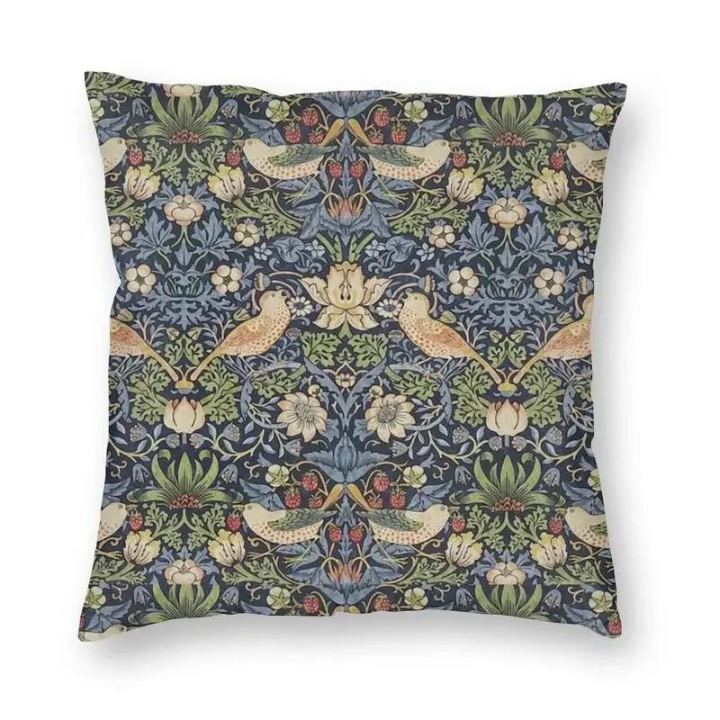 Vintage Floral Cushion Cover 40x40cm Velvet Modern Pillow Cases for Sofa
