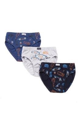 Slip Panties, 3 Pieces Lama (77208)