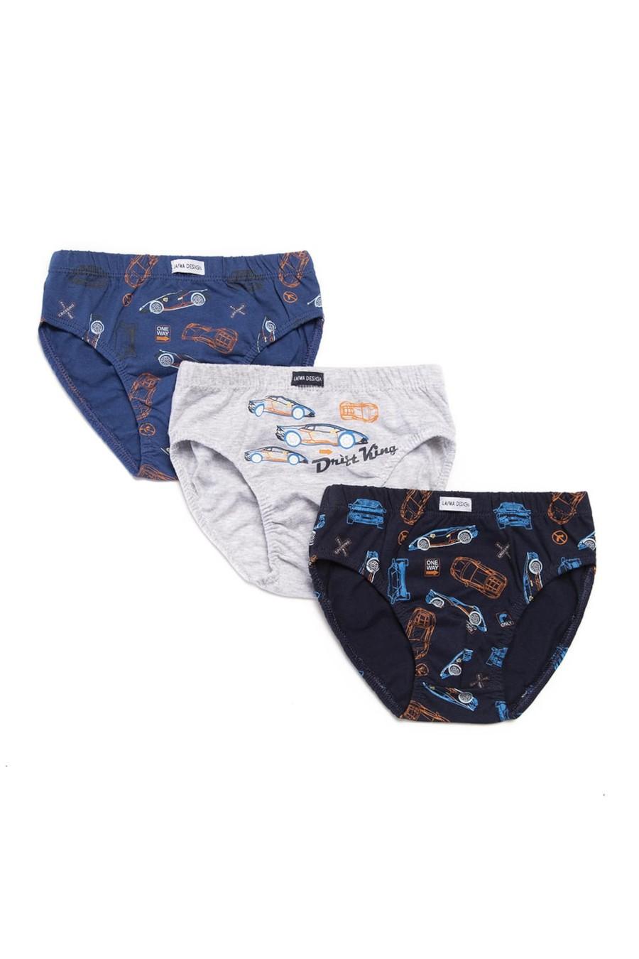 

Труси сліп, 3 штуки Lama (77208) 122-128(cm)