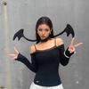Fashionable Angel Devil Wing Choker Designs Fashion Accessory for Adventurous Spirits Stylish Outfits Casual Wear