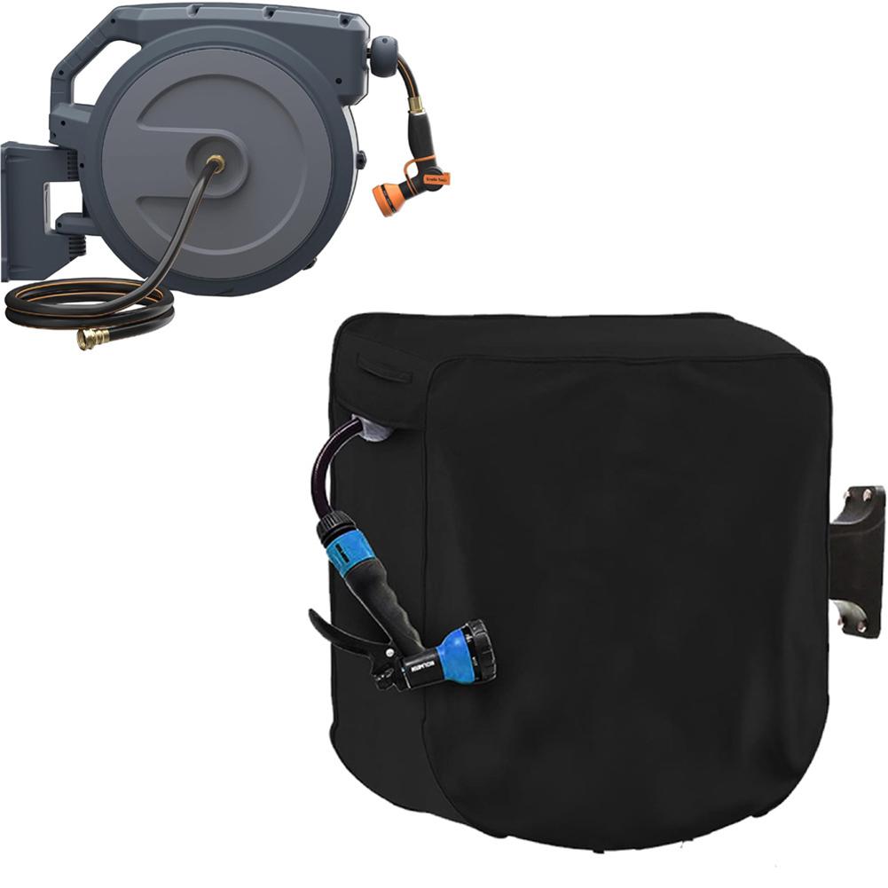 Weather-resistant Hose Cover Black Retractable Hose Cover Weather-resistant Protective Coating 210D Oxford Fabric China Mainland