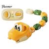 2.4GHz Remote Control Car 1/2 Sets Snake Toy, Magnetic Eating Itself Game Indoor Racing Toy 2 Player Interactive Electric RC for Kids Parent Child