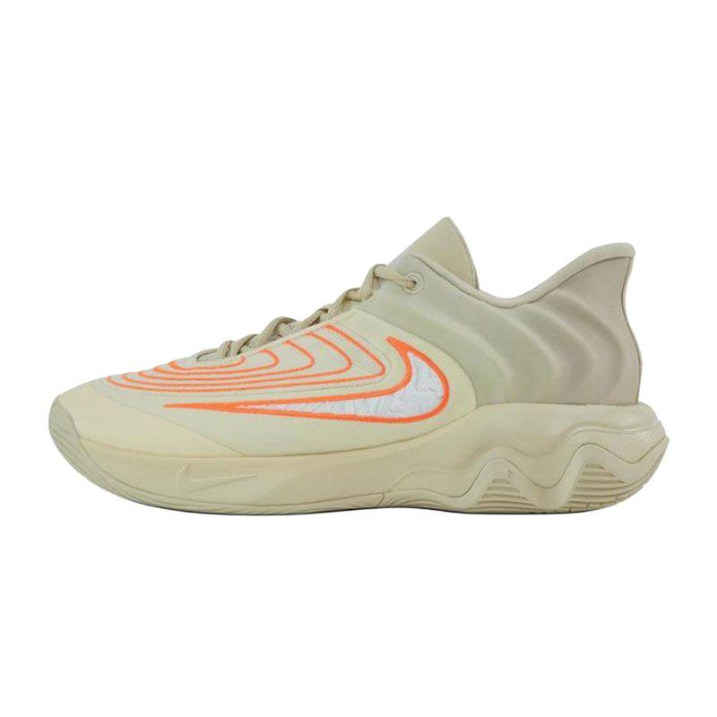 Nike Giannis Immortality 4 EP Light Khaki Men Sneakers Cream Alabaster Total-Orange FQ3681-200
