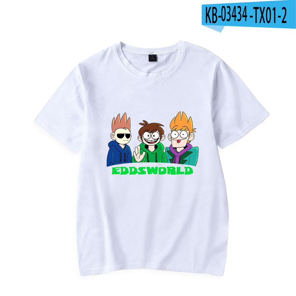 2024 Eddsworld T Shirt Women Unisex Summer Short Sleeve Fashion Tshirts Hot Sale Casual Streetwear Tops