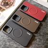 For OnePlus 15 Case Fashion Hard PU Plaid Magnetic MagSafe Protective Back Cover Case For OnePlus 15 15R 13 13R P1+15 Hone Shell