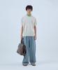 NOISE Cotton Stripe Easy Pants - Blue