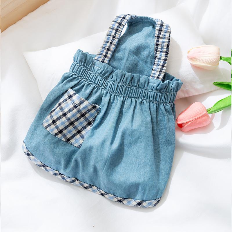 Pet Dress Cat Suspender Skirt Dog Clothes Summer Teddy Than Bear Universal Small Puppy Spring Summer Thin