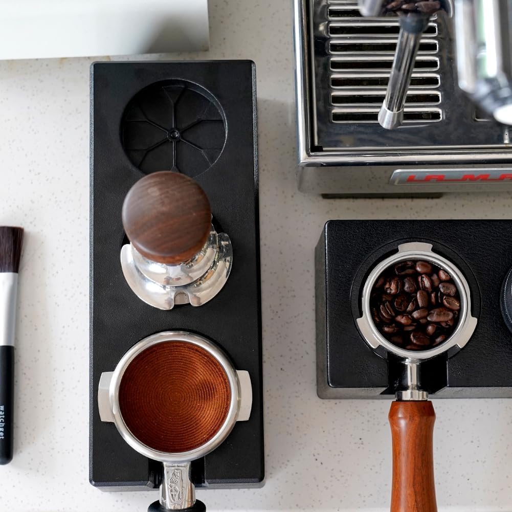 Watchget Tamper Stand, Tamping Stand, Espresso Tamper Mat, Coffee Tamper Mat, Espresso Tamping Station, Portafilter Holder, Tamping Station Base,