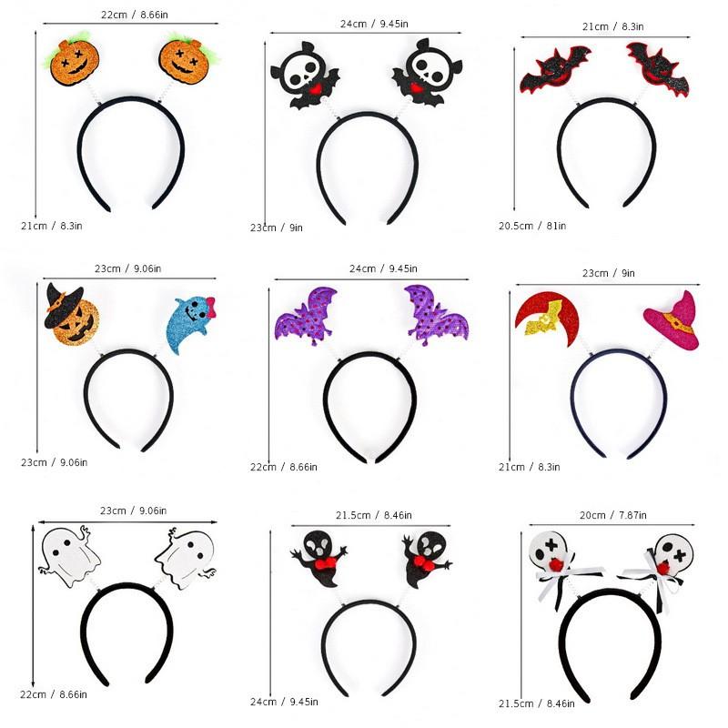 Halloween Glasses Headband Set Party Decor Photo Props Costume Supplies