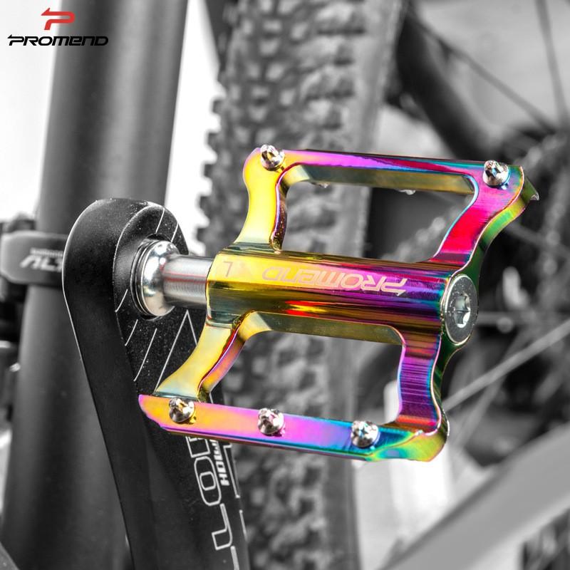 Aluminum Alloy Folding Bike Pedals With Sealed Bearing Anti-Slip Platform Road Cycling Accessories