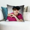Singer JJustin BBieber Various Sizes Square Pillow Case For Car Home Bedchamber Decor Custom Valentine gift