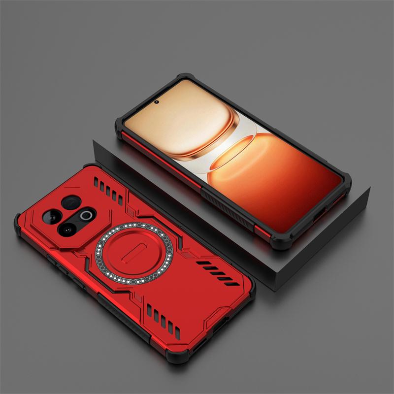 Case For Vivo iQOO Z10 Turbo Plus Magnetic Adsorption Wireless Charge Cover iQOO Z10Turbo Case For Vivo iQOO Z10 Turbo Plus Case