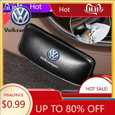 W162New B6 For PU Leather Car Leg Knee Cushions Elbow Pad Car Door Center Control Armrest Soft Pad For Volkswagen VW