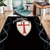 Knights Templar Symbol Office Rug Chair Mat, Game Carpet, Suitable for Front Door, Bedroom, Living Room, Desk, Holiday Gift