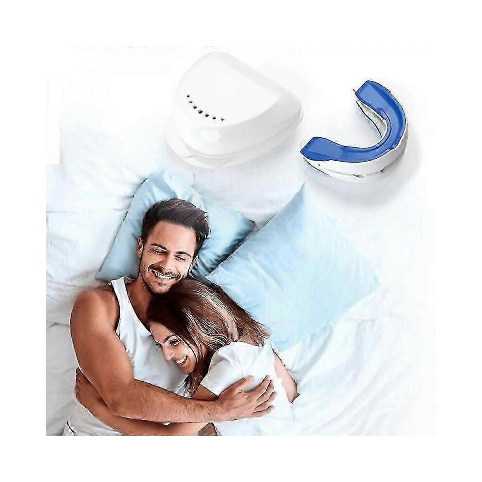 Anti-snoring Mouthpiece, Adjustable Jaw Positioning, Custom Teeth Impressions, Usa Made & Fda Cleared Snore Solution Mouth Guard