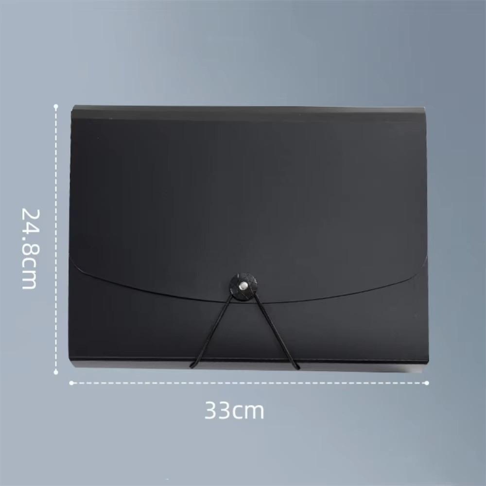 Durable A4 Organ Folder Plastic Organize Artifacts File Folders Portable Versatile Test Paper Storage Tool for Schoolwork Office